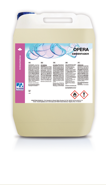 Ambientador Opera para fragrância duradoura em ambientes